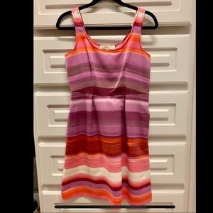 Ann Taylor Loft Ombre Stripe Dress 🌅